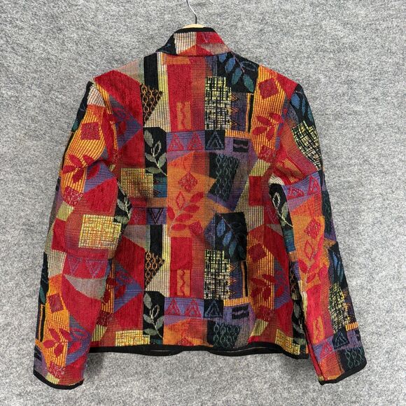 Coldwater Creek Multicolor Patterned Blazer - Picture 2 of 5